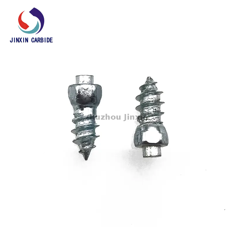 Parafuso de pinos de pneus antiderrapantes para neve JX4*4-H9 para pneu de bicicleta