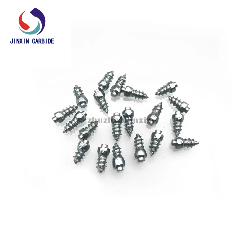 Parafuso de pinos de pneus antiderrapantes para neve JX4*4-H9 para pneu de bicicleta