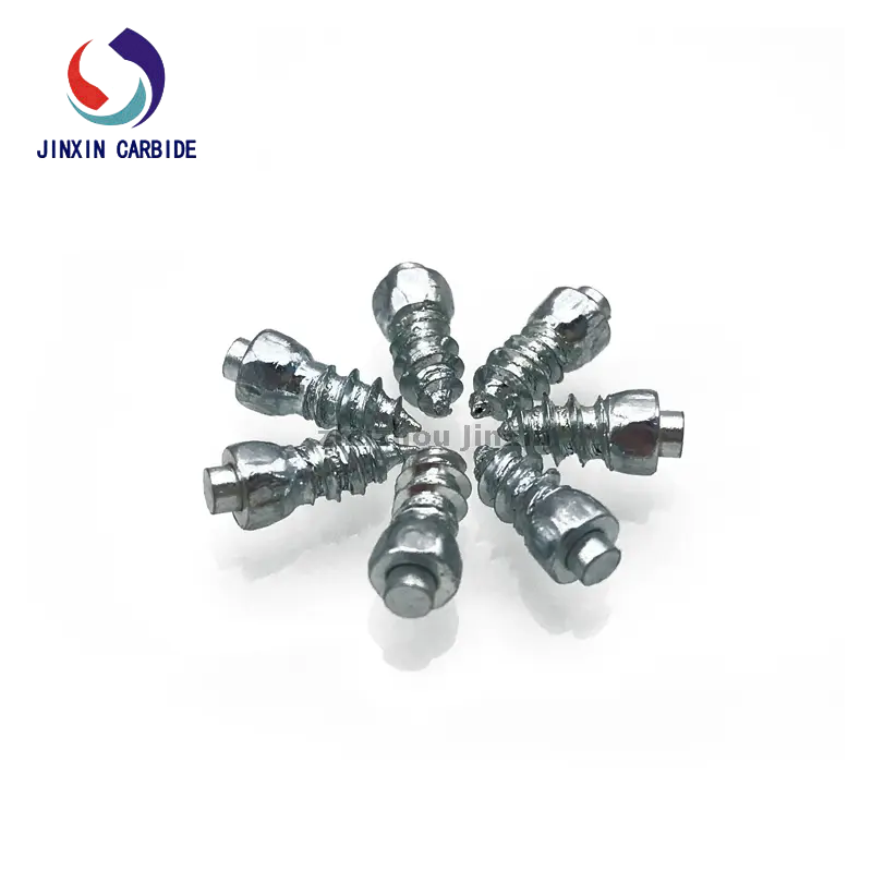 Parafuso de pinos de pneus antiderrapantes para neve JX4*4-H9 para pneu de bicicleta