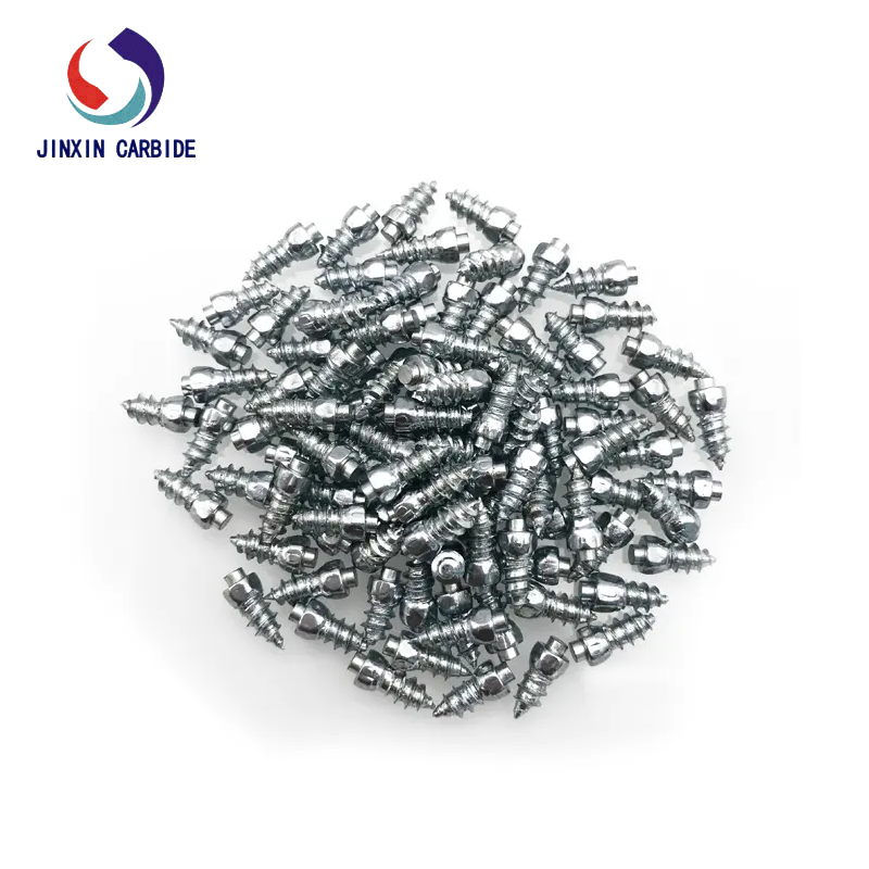 Parafuso de pinos de pneus antiderrapantes para neve JX4*4-H9 para pneu de bicicleta