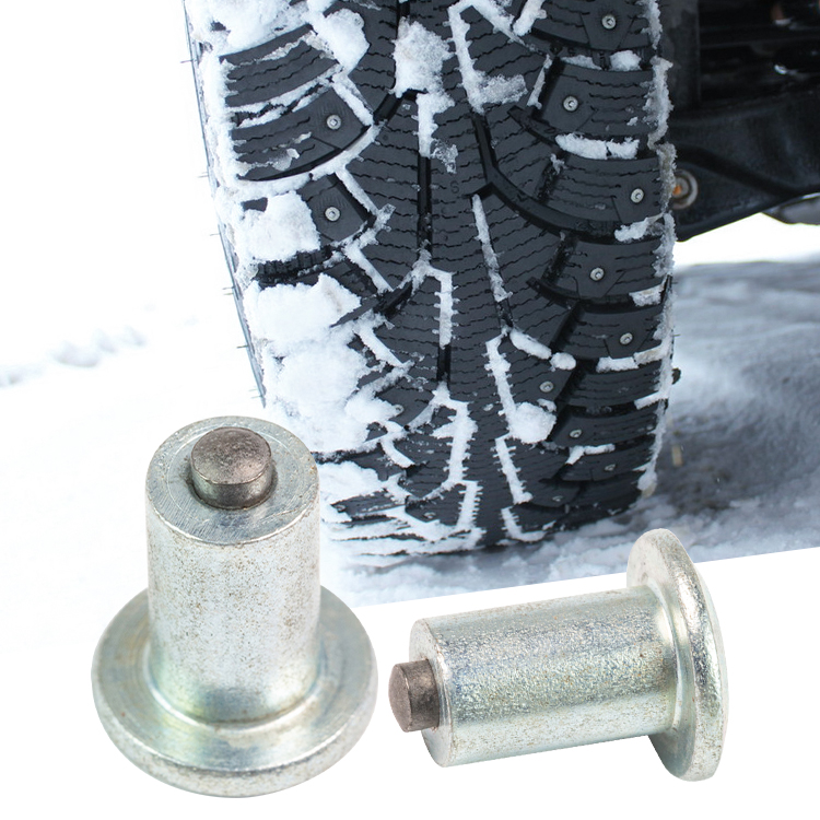 aplicação de pregos de pneu