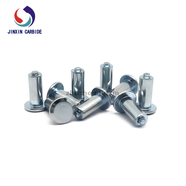jx9-10-1 pneus de neve pernos prisioneiros de caminhão de carboneto de tungstênio