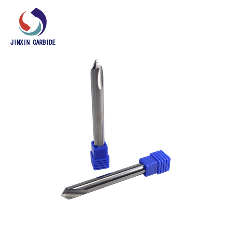 Broca central de carboneto de tungstênio de alta dureza para perfuração de metal para usinagem de peças de precisão