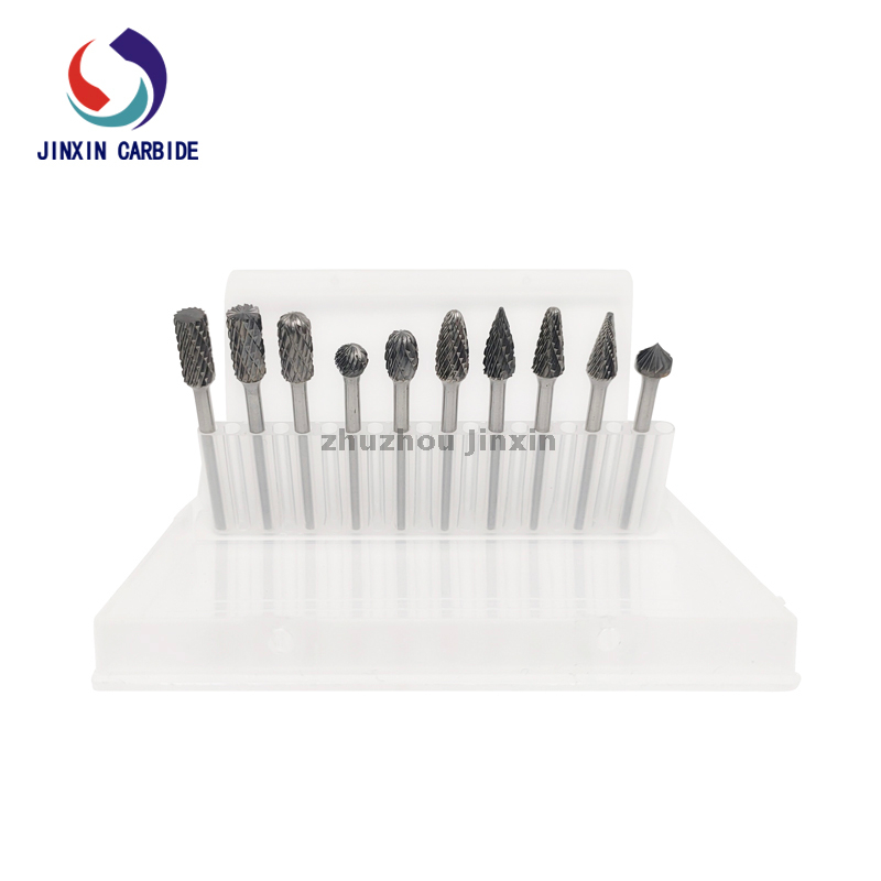 Alta qualidade 3*6 10pcs Tungstênio Carboneto Rotary Burr Set