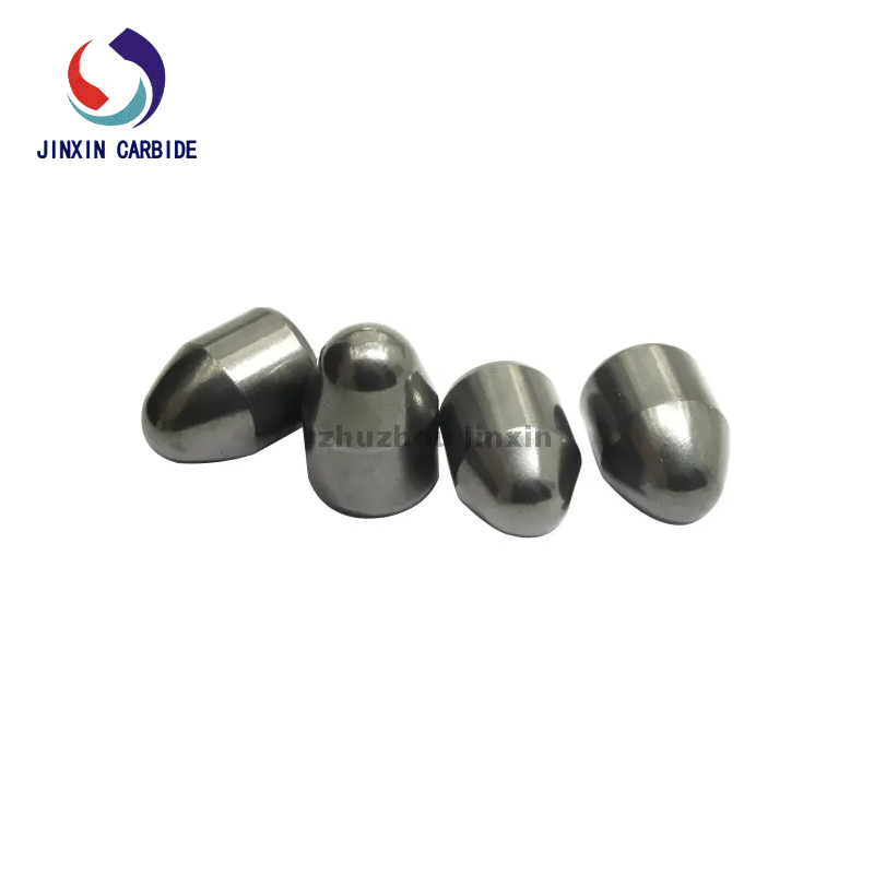 Botões de carboneto de tungstênio de alta resistência ao desgaste para bits de mineração