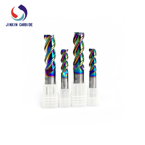Fresa de carboneto de tungstênio com revestimento DLC para usinagem de alumínio