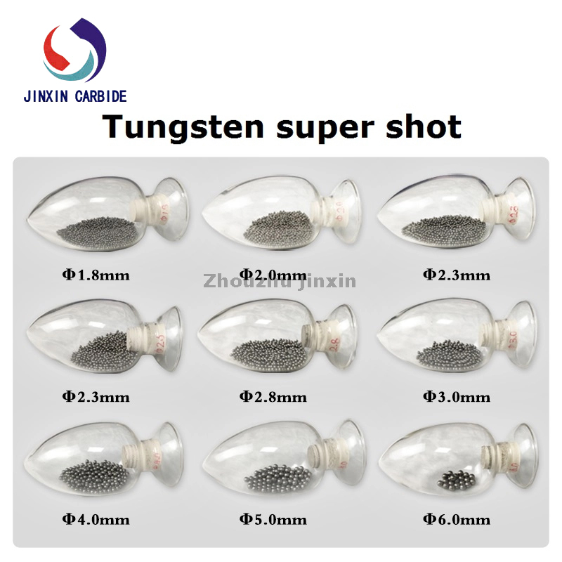 18g/cc de alta densidade de 2,0 mm TSS Ball Tungsten Sphere para caçar
