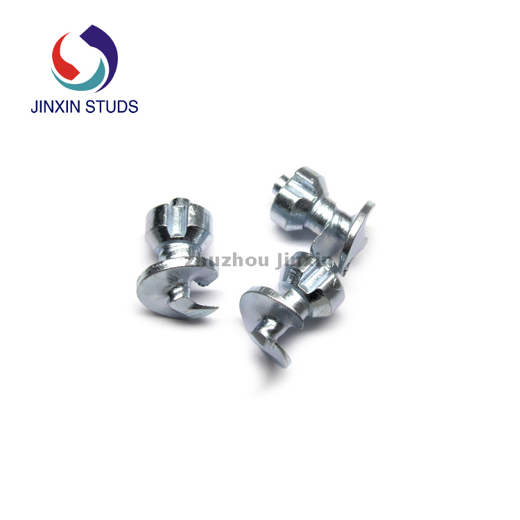 Parafuso de pneu de carboneto de tungstênio JX120 para moto ATV de inverno 