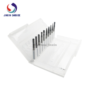 Venda quente 3*3 10pcs Conjunto de rebarbas rotativas de carboneto de tungstênio