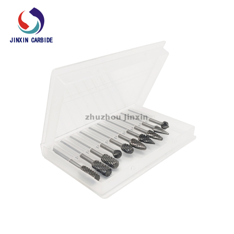 Alta qualidade 3*6 10pcs Tungstênio Carboneto Rotary Burr Set