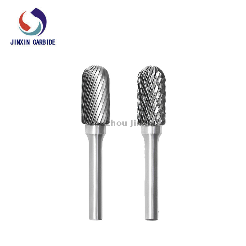 Tipo C Ball Cylindrical Nariz Tungstênio Babas rotativas de carboneto