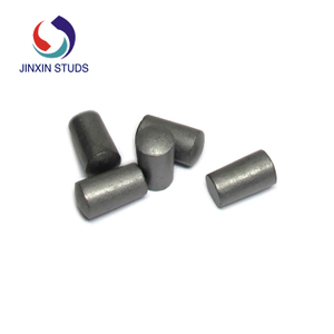 O carboneto de tungstênio do tamanho diferente fixa pinos contínuos do carboneto para parafusos prisioneiros do cavalo