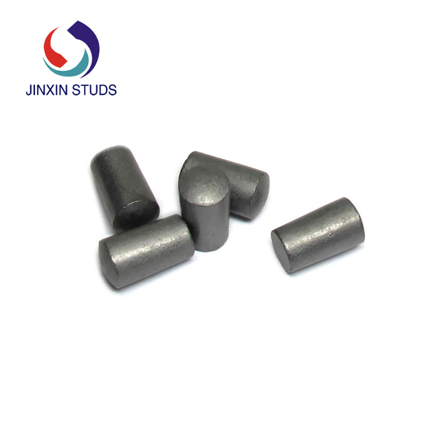 O carboneto de tungstênio do tamanho diferente fixa pinos contínuos do carboneto para parafusos prisioneiros do cavalo