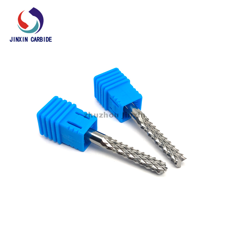 Fresa de dentes de carboneto de tungstênio 4*25*50 mm para placa de circuito PCB