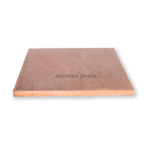  Placa de cobre de liga de tungstênio de alta condutividade térmica