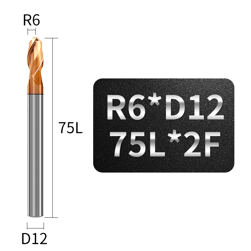 Fresa de topo de 12mm