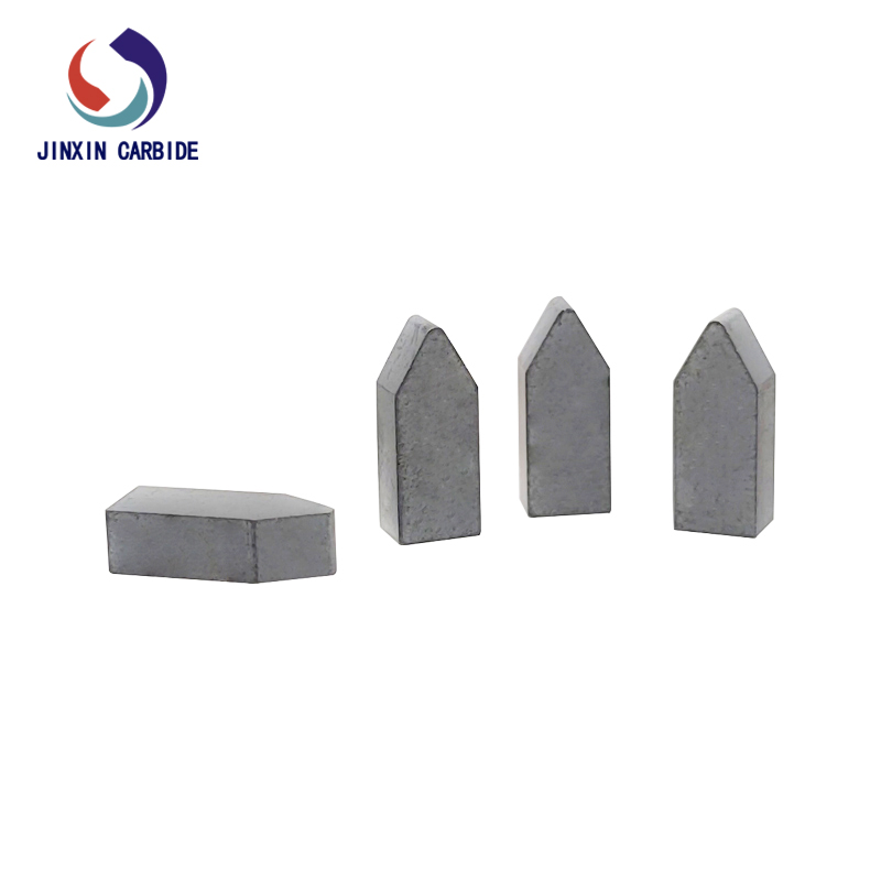 Inserções soldadas de carboneto de tungstênio YG6 C110 para corte de metal