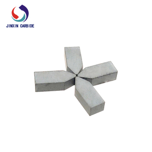 Inserções soldadas de carboneto de tungstênio YG6 C110 para corte de metal