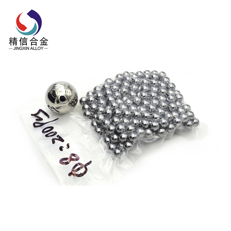 Bola de carboneto de tungstênio YG6 com 3 mm de diâmetro para moagem