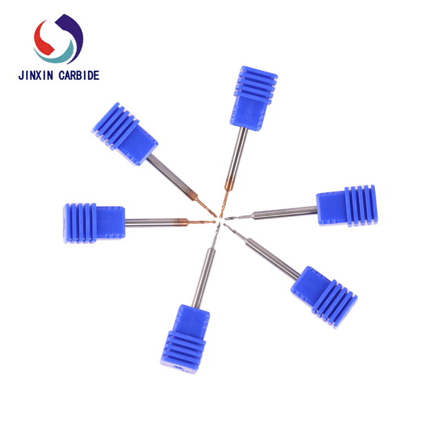 Broca compatível do PWB do carboneto de tungstênio do eixo de alta velocidade micro