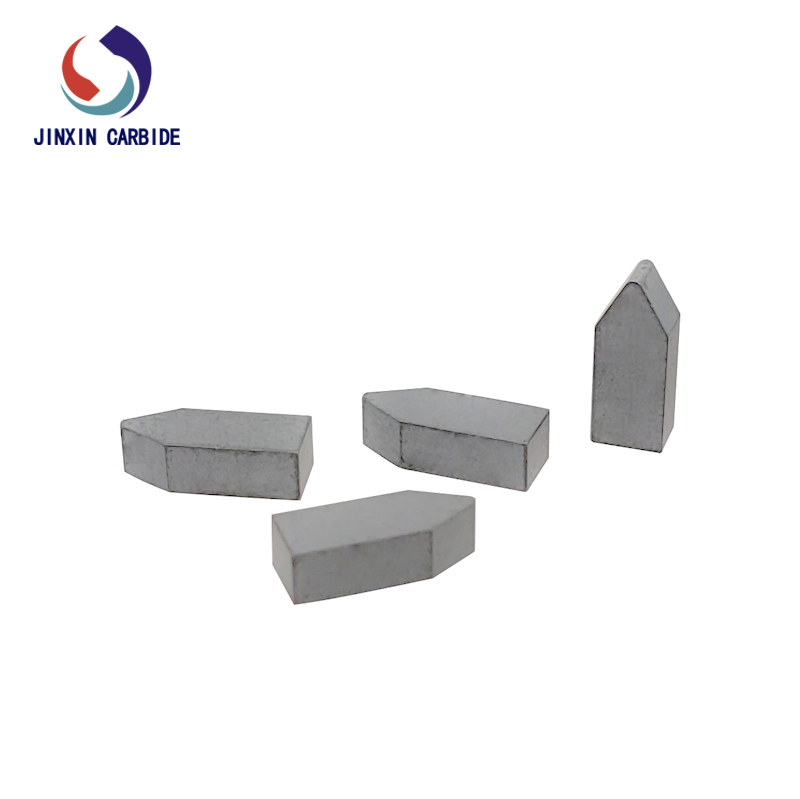 Inserções soldadas de carboneto de tungstênio YG6 C110 para corte de metal