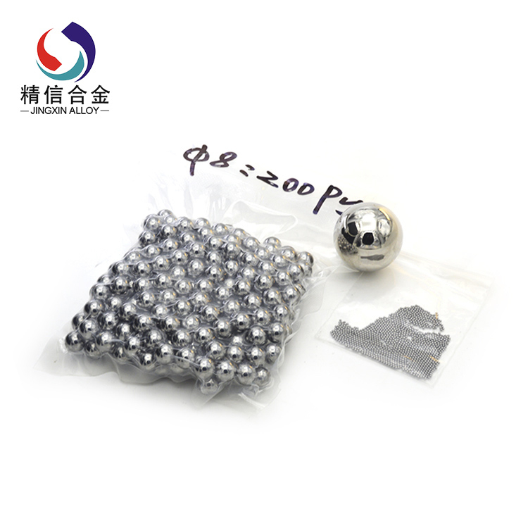 Bola de carboneto de tungstênio YG6 com 3 mm de diâmetro para moagem