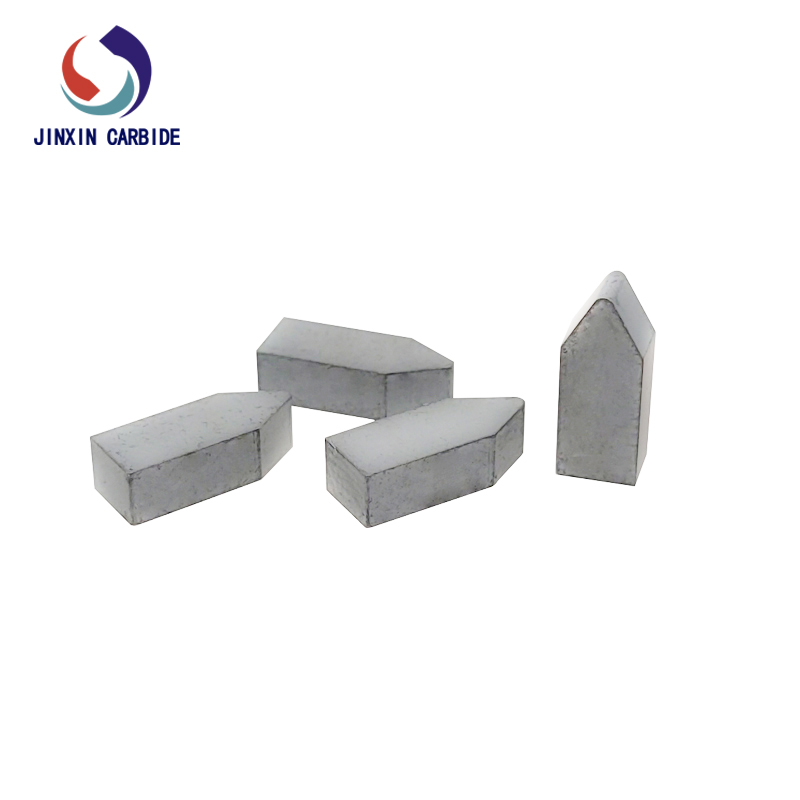 Inserções soldadas de carboneto de tungstênio YG6 C110 para corte de metal